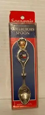 Souvenir Collectors Spoon "The Alamo" Texas in Original Packing