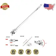 24-Inch Dual-Drive Breaker Bar - Chrome Vanadium Steel Construction