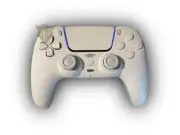 Custom “Dual White” DualSense PS5 Controller