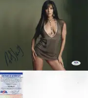 ROSELYN SANCHEZ GORGEOUS PUERTO RICAN ACTRESS & MODEL SIGNED SEXY PHOTO PSA