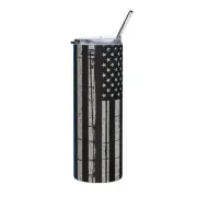20 oz Thin Blue Line Police Stainless steel tumbler