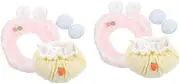 Vaguelly 2 Sets Stuffed Animal Dress-up Plush Toy Shorts Bear Dressing up Accessories