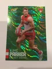 2020 Select Prestige AFL Green Parallel Sydney Swans Luke Parker #41