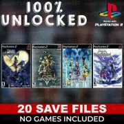 KINGDOM HEARTS | MEMORY CARD SAVES | PS2 1 2 Final Mix + Re: Chain of Memories