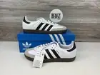 *Adidas SAMBA OG J White Black Gum Classic Originals (IE3675) GS Women's