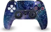 Official Cosmo18 Milky Way Art Mix Vinyl Faceplate Sticker Gaming Skin Decal Cover Compatible with Sony PlayStation 5 PS5 DualSense Controller