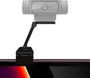 Calibra Webcam Mount - Webcam Stand for Top of Monitor and Laptop Screen with Adjustable Arm for Logitech Brio 4K Logitech C920 C925e C960 C930e C930 C922x C922 and Any Webcam with 1/4 Thread