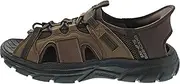 [Skechers] Men's Revolted SS Merrick Sports Sandals, Almond., 46 EU