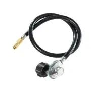 Blackstone 3 Ft Rubber Propane Griddle Adapter Hose Tool with Regulator