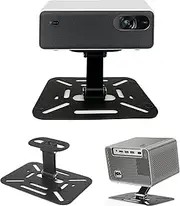 UOCAI Projector Stand Tripod Mount 360° Rotatable Projector Stand for Projector Wall Ceiling Mount for Projector with 1/4 Inch Screw Interface Black