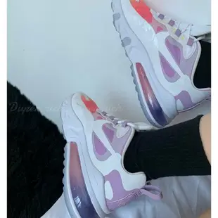 Nike Air Max 270 React 白桃綠97 白黑/奶茶