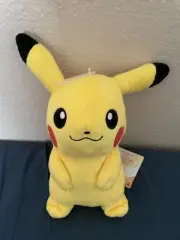 NWT POKEMON ALL STAR COLLECTION Pocket Monsters PIKACHU Plush 7” ~ JAPAN