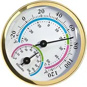 JOINPAYA Hanging Humidity Gauge for Use Wall Thermometer Hygrometer Automatic Measurement No Battery Required for Home Office Garden