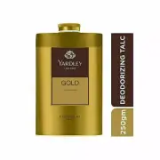 Yardley London Gold Deodorizing Talc for Men, 250g long and fresh nice smell