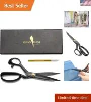 Professional Tailor Scissors 8 Inch for Cutting Fabric Heavy Duty Scissors fo...