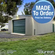 New Garage Roller Door Colorbond Steel Free Aus Freight - 2.5m High x 1.7m Wide