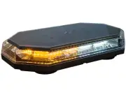 NEW BUYERS 15 INCH OCTAGONAL LED MINI LIGHT BAR - AMBER/CLEAR 8891062