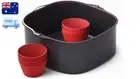 Philips Accessory Baking Kit for Air Fryer XXL Dishwasher Safe With Tray & Cup
