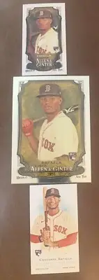 2024 Topps Allen & Ginter 3 Rookie Ceddanne Rafaela Chrome, 2 Minis 1 w/A&G Back