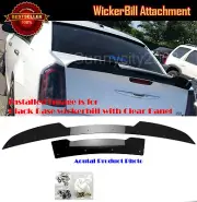 Blackout Decklid Gurney Flap Wicker bill For 11-Up Chrysler 300 300C Spoiler (for: Chrysler)