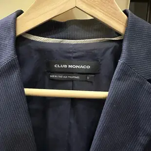 【正品】club monaco 西裝條紋外套～低於一折出清