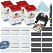 Canon KP-108IN Color Ink/Paper Set for SELPHY CP910 CP1300 CP1500- 432 Sheet Kit