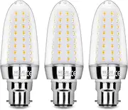 15W LED Light Bulbs, 120W Incandescent Bulbs Equivalent, 3000K Warm White, 1700Lm, B22d Bayonet Cap Led Lights, Pack of 3