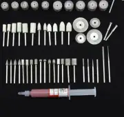 52pcs Diamond Mounted Burr Sets for Jade/Stone/Jewelry Making, Engraving, Pol...