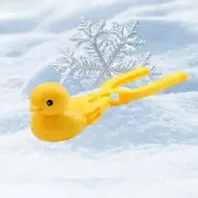 Snowball Clip Portable Snow Maker Tool Duck Shape Snow Toy Snowball Fight Game
