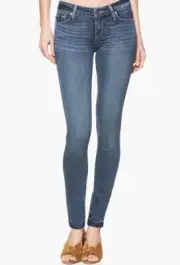 NWT PAIGE Sz27 TRANSCEND VERDUGO RAW HEM MIDRISE SKINNY STRETCH JEANS DELMAR