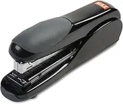 Max Flat-Clinch Black Standard Stapler with 30 Sheet Capacity (HD-50DFBK)