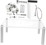 Angoily 1 Set Motherboard Rack Chassis Bracket Transport Computer Laptop Repair Kit Controller Stand Hub Padded Carry Case Monitor Riser Mini Laptop Mini Case Iron