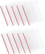 SOPOTUTU 10pcs Report Covers with Sliding Bar Clamps for Multi Function File Folders for Easy Document Organization and Storage