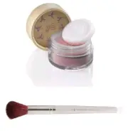 geoGiRL QTPI Cutiepie Mineral Blush - Pinkie - with elf Powder Brush Free S&H!