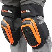 GRENPRO Professional Knee Pads for Work,Heavy Duty Thick Foam Knee Pads Tools, Knee Pad with Soft Gel Cushion for Construction, Work, Flooring, Gardening, Cleaning, Tiling