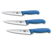 Victorinox Cooks Carving Knife Fibrox Handle (Blue) - 25cm