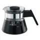【TIAMO】玻璃咖啡壺電木把手 通過SGS檢測/HG2208BK(450cc/銀)|Tiamo品牌旗艦館