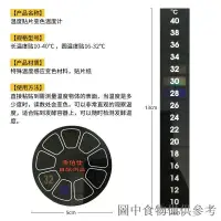 在飛比找蝦皮購物優惠-店長推薦帝伯仕溫度貼片溫度計測溫釀酒瓶發酵桶發酵溫度貼圓形長