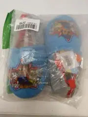 Paw Patrol Toddler Slippers, A-line Novelty Slippers, Chase, Marshall, 11/12