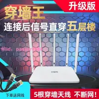 在飛比找樂天市場購物網優惠-路由器2023新款家用wifi無線接收器萬能型穿墻王路由器出