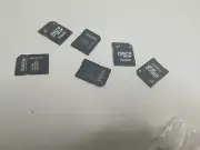 6 - Micro SD to SD HC SDHC Memory Card TF Adapter Reader - NEW