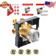 High-Flow UNBXHF Brass Shower Valve Body - Upgrade without Plumbing Alterations