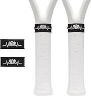 Flycalf Personalized Pickleball Paddle Bands Set Silicone Name Grip Tape 2PC Tennis Racket Pickleball Equipment Accessories