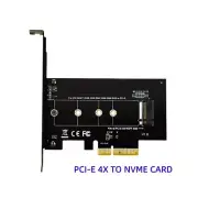 M.2 NGFF M-Key to PCIe x4 NVMe SSD Adapter Card 2230 2242 2260 2280 Drives k
