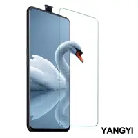 在飛比找Yahoo奇摩購物中心優惠-YANGYI揚邑 OPPO Reno 2Z 鋼化玻璃膜9H防