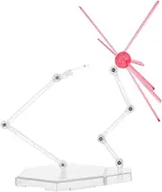 BRIGHTFUFU 1 Set Action Figure Stand Base Lightweight Doll Display Rack for Effortless Setup and Dynamic Posing for Collectors and Home Displays