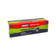 GRUNT 82L Large Garbage Bin Liners - 20 Pack