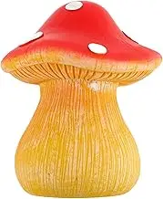 Haofy Faux Mushroom Hidden Key Box Outdoor Safe for Garden Yard Hidden Key Holder for Outside