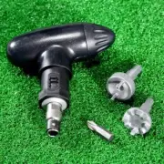 Golf Spike Ratchet Handle Wrench Tool Bits Golf Remover Ripper Steel Ratcheting