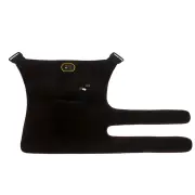 NNETM USB-Powered Heated Hip Brace Massager with Vibration(Black)